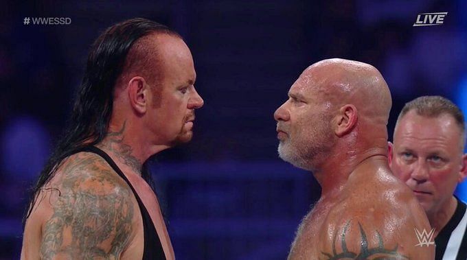 The Undertaker and Goldberg